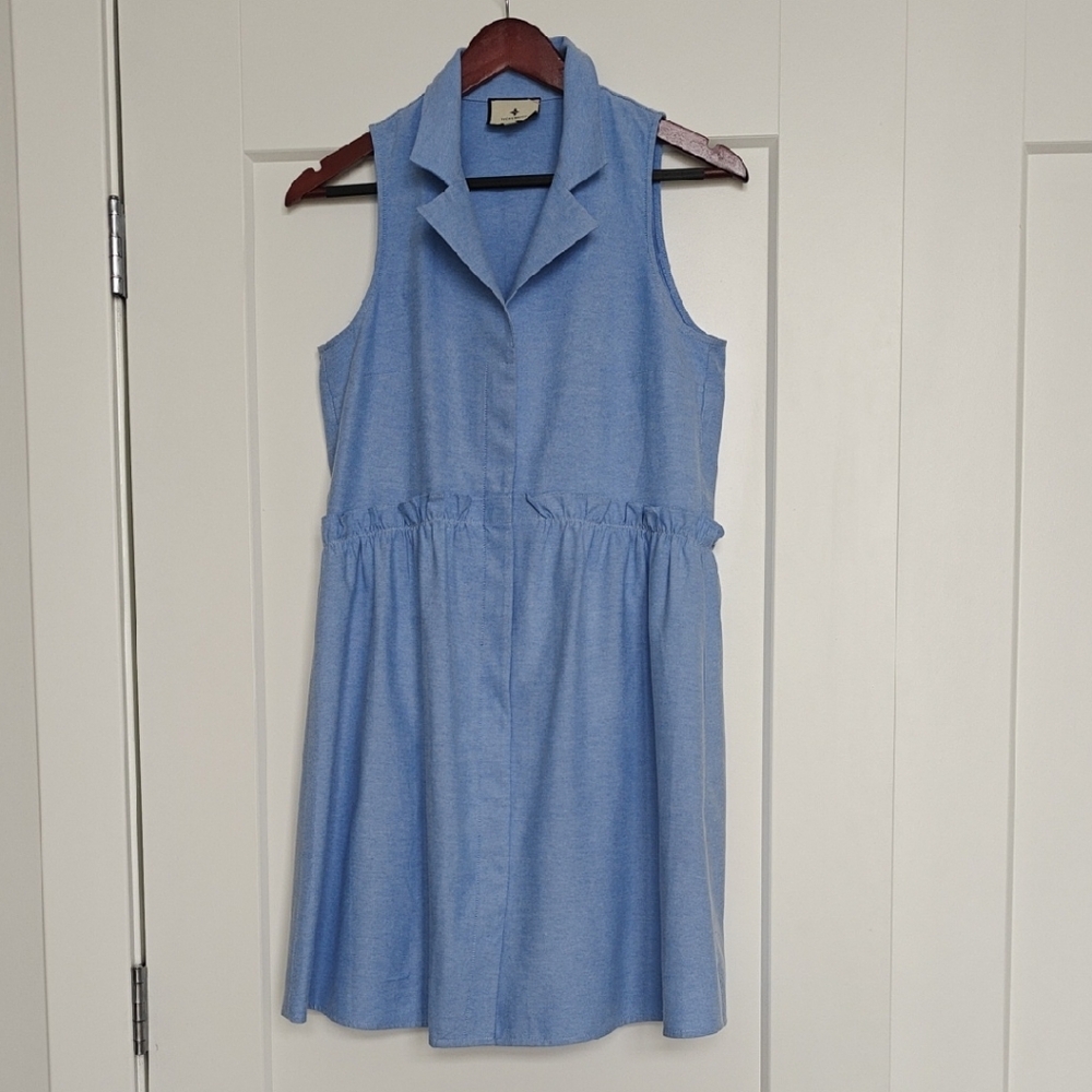 Tuckernuck Light Blue Sleeveless Mini Dress